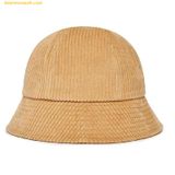  Mũ Bucket MLB Bucket Corduroy Dome Hat Boston Red Sox 3AHTC0126-43BGS Màu Nâu 