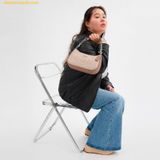  Túi Đeo Vai Coach Teri Shoulder Bag In Signature Canvas CV933 Silver 