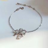  Lắc Tay, Vòng Tay Swarovski Volta Braceletbow, White, Rhodium Plated 5647581 