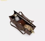  Túi Tote Coach Maggie Tote Bag Dark Stone CY666 