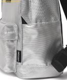  Balo Mini Lifework Ladok Square Silicone Crest Mini Backpack Black LW255BG911 Bạc 