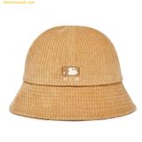  Mũ Bucket MLB Bucket Corduroy Dome Hat Boston Red Sox 3AHTC0126-43BGS Màu Nâu 