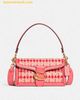 Túi Đeo Vai Coach Tabby Shoulder Bag 26 With Weaving CB847 Hồng San Hô