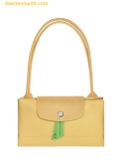  Túi Tote Longchamp Le Pliage Green M Tote Bag In Recycled Polyamide Canvas Yellow Ble 