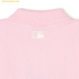  Áo Polo Crop MLB Women's Heart Crop-Fit Collar T-Shirt CLE (L.Pink) 3FPQH0243-45PKL Hồng 