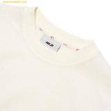  Áo Sweat Crop MLB Women's Basic Velvet Crop Man-to-Man NY (Ivory) 3FMTB0924-50IVS 