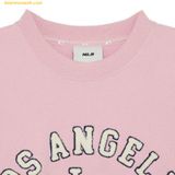  Áo Sweat MLB Women's Varsity Overfit Man-to-Man LA (L.Pink) 3FMTV0334-07PKL Hồng 