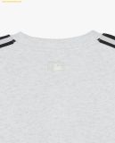  Áo Sweatshirt MLB cổ tròn tay dài Sportive Varsity Track 3FMTV3141-50MGL Xám 
