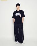  Áo Phông ADLV Ac Bear Spray Short Sleeve T-Shirt Đen 