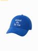 Mũ Lưỡi Trai ADLV Cotton Napping 3D Embo Ball Cap Blue