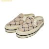  Dép Sục MLB Mule Dia Monogram New York Yankees Beige 3AMUMDB2N-50BGS 