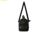  Balo Mini Lifework Korea Patch Zip Closure Backpack Mini Black 