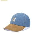  Mũ Lưỡi Trai MLB New York Yankees Denim Suede Touch Unstructured Ball Cap 3ACPB125N-50BGS Xanh 
