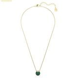  Dây Chuyền Swarovski Bella V pendant Round cut, Green, 18K gold finish 5735387 