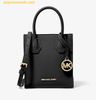 Túi Đeo Chéo Michael Kors Mercer Extra-Small Pebbled Leather Crossbody Bag 35S1GM9T0L Đen
