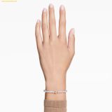 Vòng Tay, Lắc Tay Swarovski Matrix Tennis bracelet Mixed cuts, Yellow, Rhodium plated 5666425 