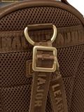  Balo Mini MLB New York Yankees Monogram Embossed Mini Backpack Brown 7ABKM056N-50BRS 