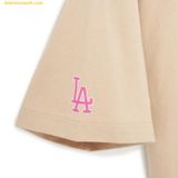  Áo Phông MLB Pop Art Graphic Mega Overfit Short Sleeve T-Shirt LA (L.Sand) 3ATSL0433-07SAL 