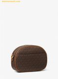  Túi Đeo Chéo Michael Kors Jet Set Small Logo Convertible Camera Bag Brown 