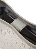  Túi Đeo Chéo MLB Korea Classic Mono Jacquard Bucket Bag New York Yankees Grey 3ABML024N-50CGL 