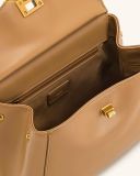  Túi Xách JW PEI Lucia Classic Top Handbag Nâu 