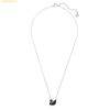  Dây Chuyền Swarovski Swan pendant Swan, Small, Black, Rhodium plated 5347330 
