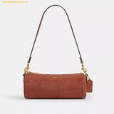  Túi Đeo Chéo Coach Rainer Crossbody Bag 18 In Signature Canvas Brown CEO23 