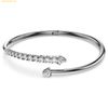  Vòng Tay, Lắc Tay Swarovski Sublima bangle White, Ruthenium plated S 5723170 
