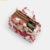 Túi Tote Vuông Coach Cargo Tote Bag 20 With Cherry Print Chalk Multi CZ104 