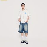  Áo Phông ADLV Crayon Three Bear Artwork Short Sleeve T-Shirt Trắng 