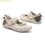  Giày Bệt Nữ Jeep Outdoor Shoes Grey Orange PX241WAS932 