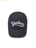  Mũ Lưỡi Trai MLB Varsity Vintage Cursive Damaged Unstructured Ball Cap NY Charcoal Grey 3ACPV015N-50CGS 