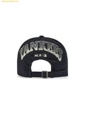  Mũ lưỡi trai MLB Street Back Arc Unstructured Ball Cap New York Yankees - SKU 3ACPB076N-50BKS Black 