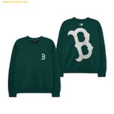  Áo Sweater MLB Bling Mega Logo Boston Red Sox 3AMTB1034-43GND 