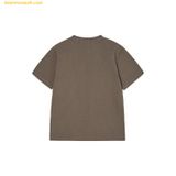  Áo Phông ADLV Basic Logo Short Sleeve T-Shirt Nâu 