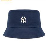 Mũ Bucket MLB Rookie Bucket Hat NY (D.Navy) 3AHT7702N-50NYD Navy 