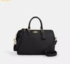  Túi Trống Coach Rowan Large Satchel Bag Black CV960 