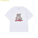  Áo Phông ADLV Star Bear Short Sleeve T-Shirt Trắng 
