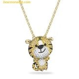  Dây Chuyền, Vòng Cổ Swarovski Zodiac Tiger pendant Tiger, Yellow, Gold-tone Plated 5620291 