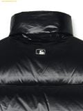  Áo Khoác Phao Ghile MLB Women's Basic Glossy Crop Padded Vest NY (Black) 3FDVB2046-50BKS Đen 