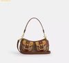 Túi Đeo Vai Coach Ashton Bag With Signature Canvas Vintage Brown CCZ24