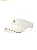  Mũ Nửa Đầu MLB Nano Logo Sun Cap White 3ASCB0363-50CRS 