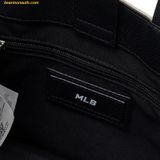  Túi Tote Vuông MLB Varsity Jacquard LA Dodgers 3AORS024N-07CRM Màu Trắng Xám 