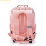  Balo MLB Dia Mono Embossed School Bag New York Yankees Pink 7ABKMD14N-50PKM Hồng 