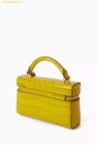  Túi Đeo Chéo Michael Kors Jana Extra-Small Crocodile Embossed Leather Convertible Crossbody Bag Apple 32F5GQ1C0E 