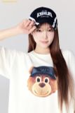  Áo Phông ADLV 3D Ac Bear Face Short Sleeve T-Shirt Trắng 