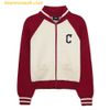  Áo Khoác Cardigan MLB Varsity Cleveland Guardians 3FKCV0134-45WIS Màu Đỏ 