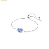  Vòng Tay , Lắc Tay Swarovski Constella Bracelet, Oval Cut, Blue, Rhodium Plated 5671895 