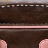  Túi Xách Find Kapoor Heart Block Bag 22 Crinkled Brown Pink Màu Hồng Nâu 