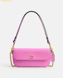  Túi Đeo Vai Coach Brook Flap Chain Bag Hồng 